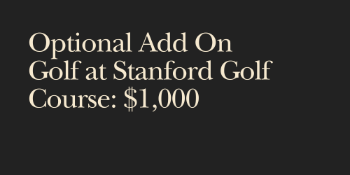 Add on golf for $1000